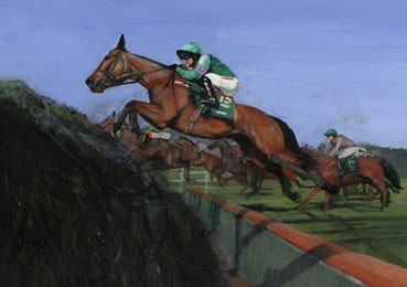 Liam Treadwell on his way to winning on Mon Mome