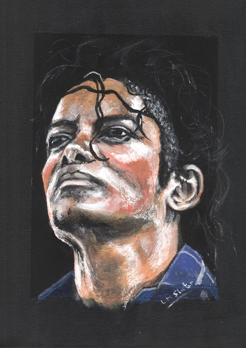 Michael Jackson New Painting
