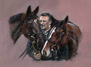 Acrylic painting on box canvas