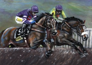 Denman Kauto jumping