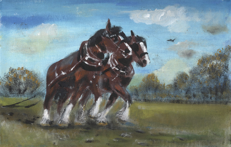 A hard working pair.